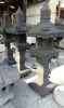 Product image 3 of the product “Japanese style Garden Lantern, made from Andesit Stone. Multipart. 120 cm Height, Roof is 30 cm width. ”